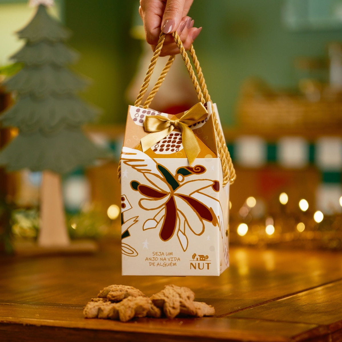 Presente Anjo - Gingerbread