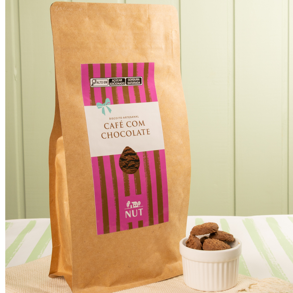 Biscoito de Café com Chocolate - 300g