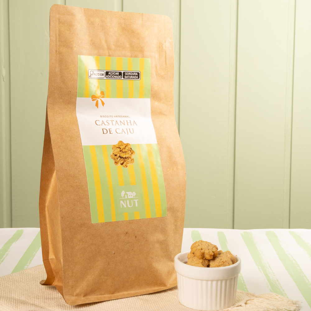 Biscoito de Castanha de Caju - 300g