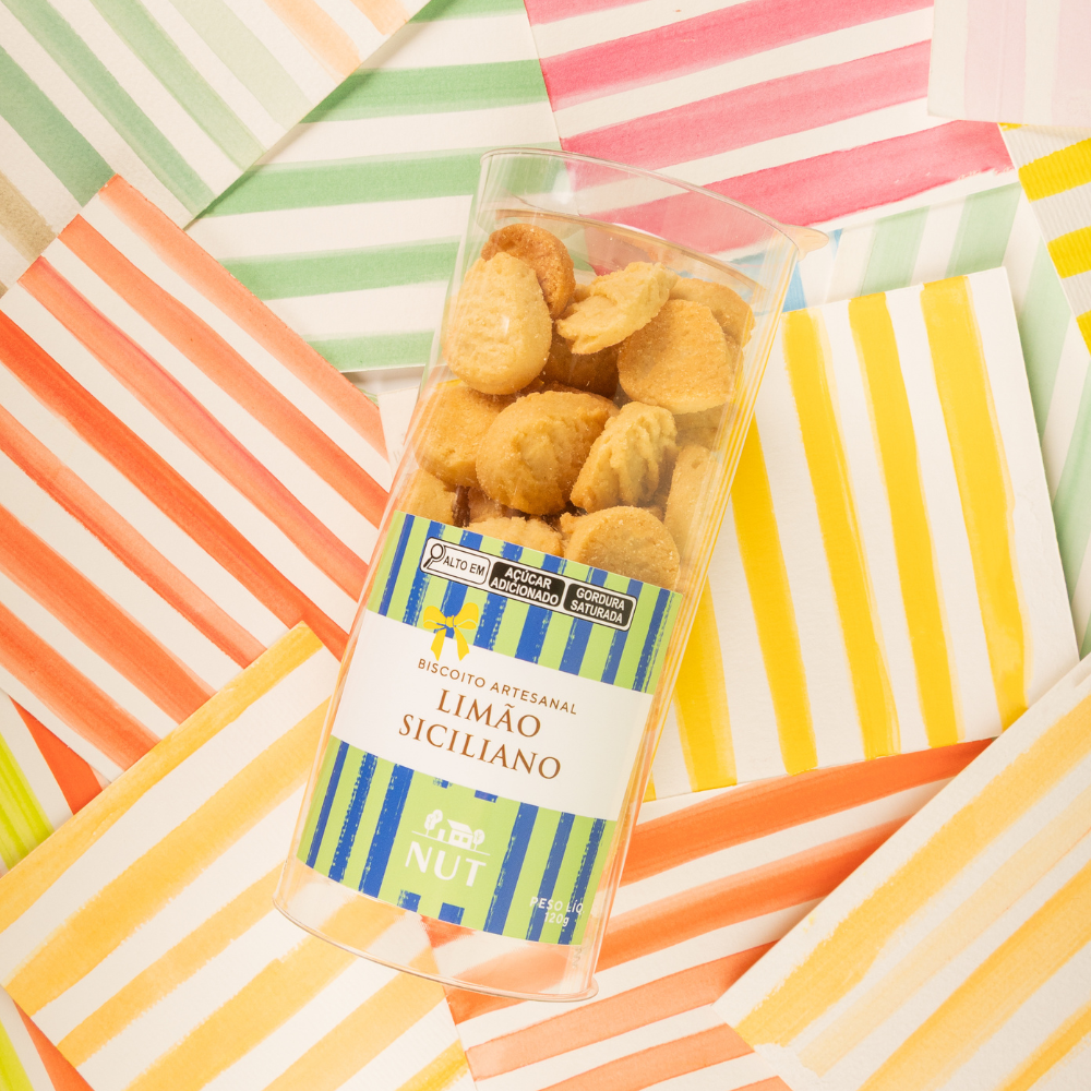 Biscoito de Limão Siciliano - 120g