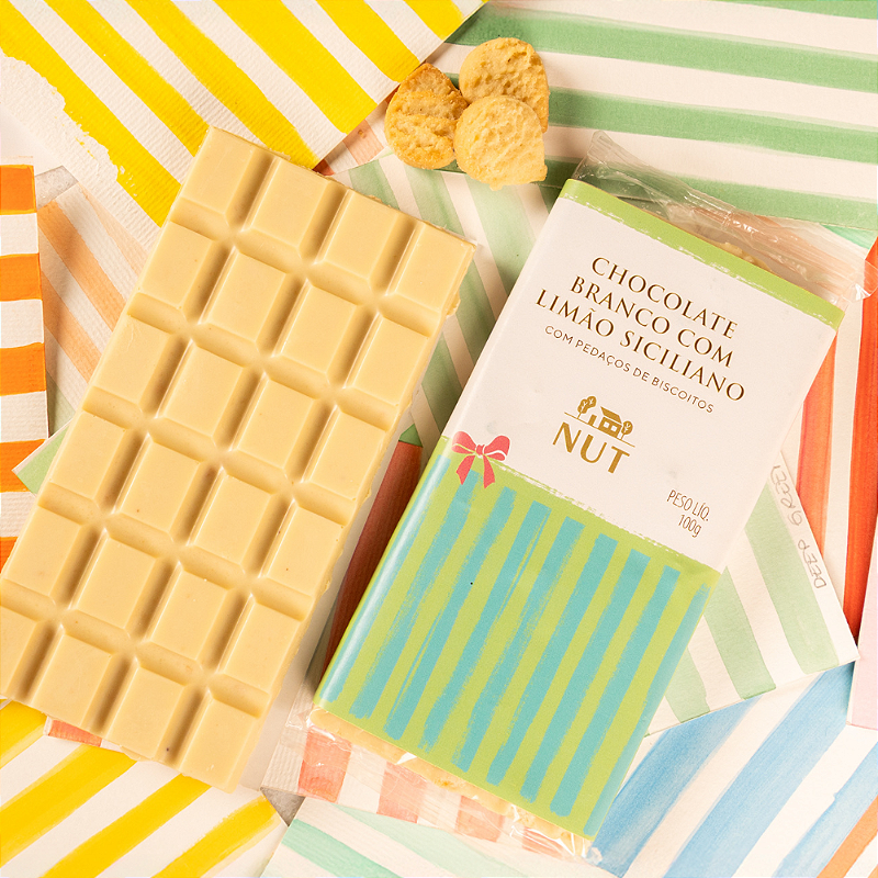 Chocolate NUT Branco com Limão Siciliano