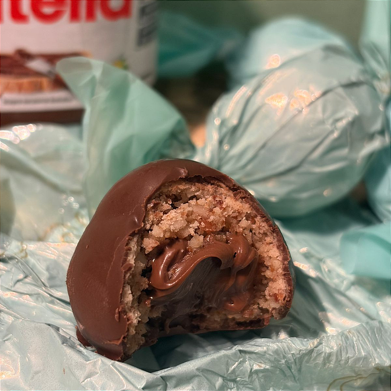 Bombom de Amaretto com Nutella (6 unid.)